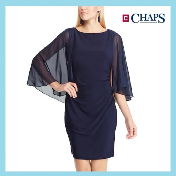 chaps sheath dress